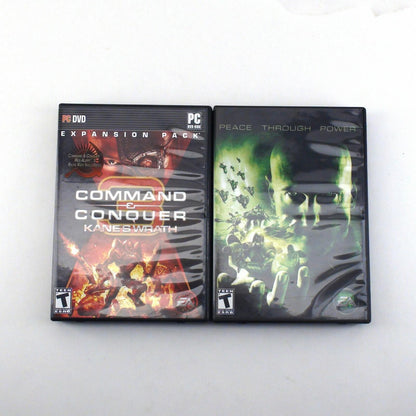 Lot Of 6 PC Games - Command & Conquer, Star Wars, Bio Shock, Jericho