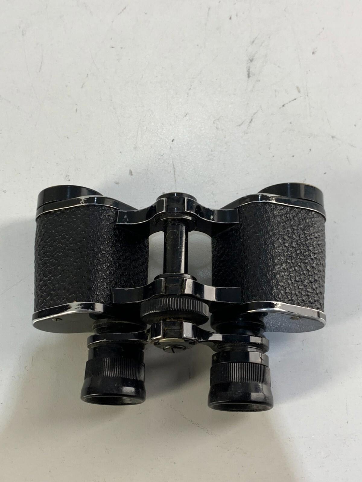 Vintage Imperex Paris Extra Luminous Binoculars With Leather Case