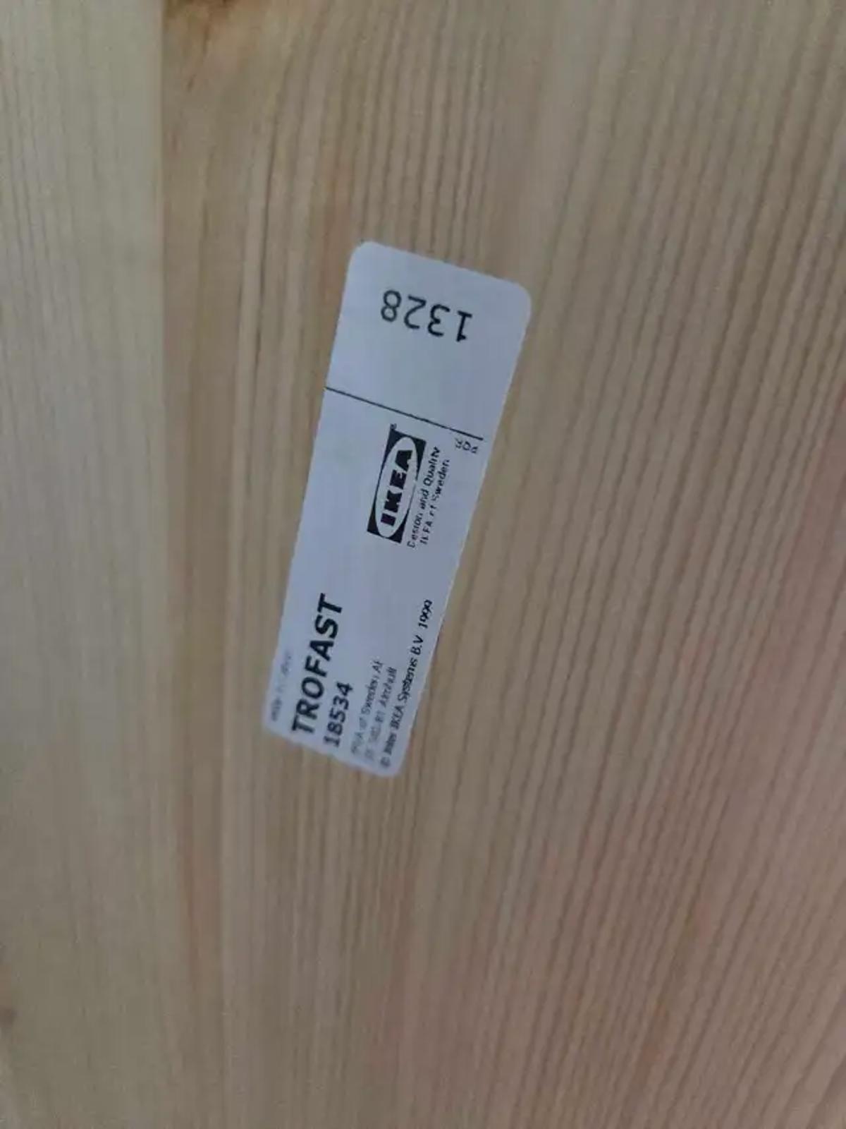 IKEA Pine Trofast Storage Shelf