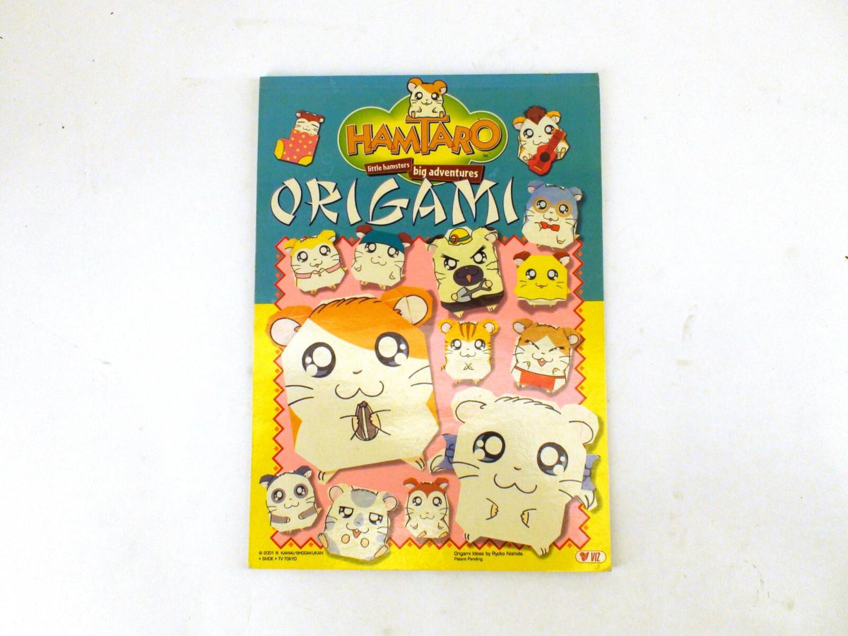 Hamtaro Collectible Origami Book Shogakukan, No Origami Pages - Viz, 2001