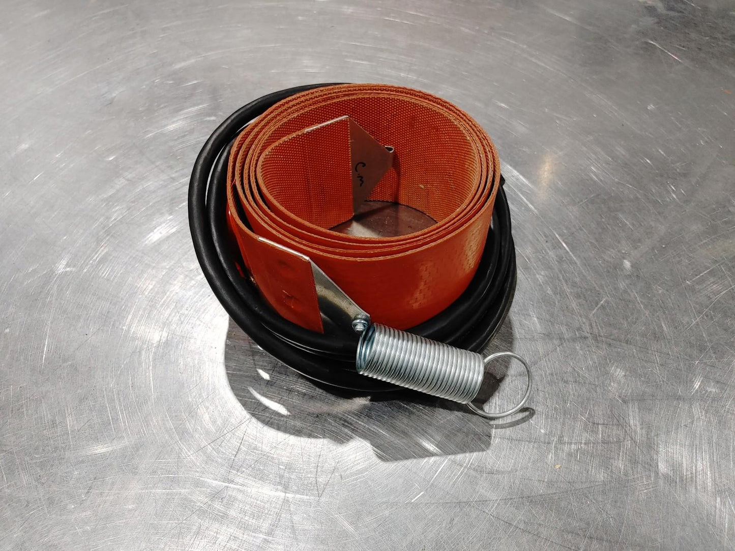 Good Condition Electro-Flex Heat Inc. Drum Heater Pair Orange Tested Working