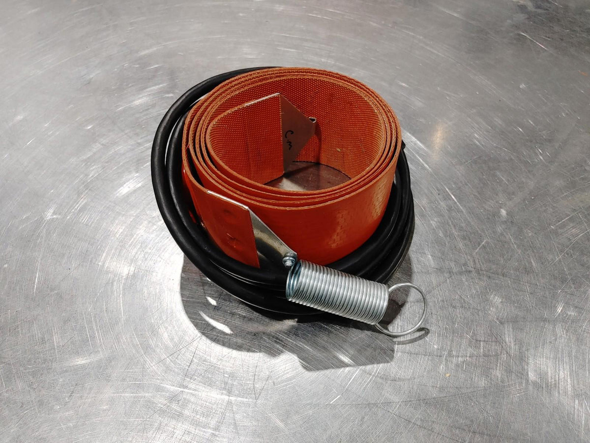 Good Condition Electro-Flex Heat Inc. Drum Heater Pair Orange Tested Working