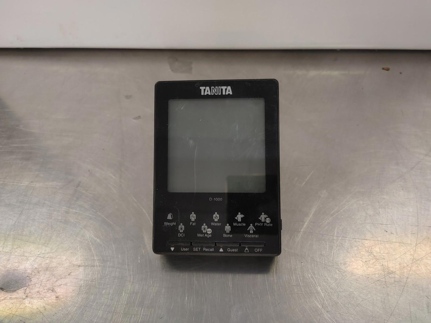 Good Condition Tanita D-1000 Remote Display Model BC5849501 Black Untested