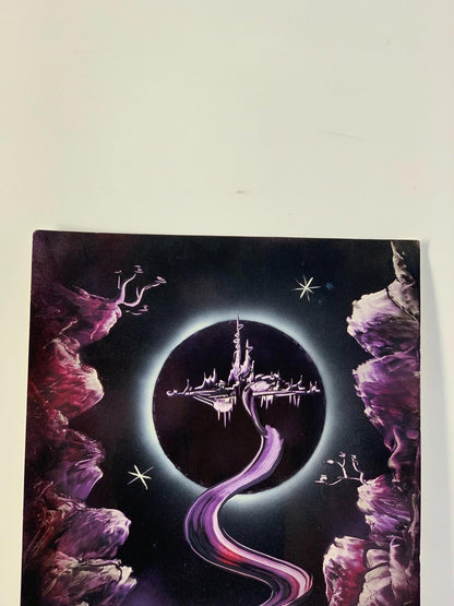 Original Spray Paint Art Surrealistic Outer Space