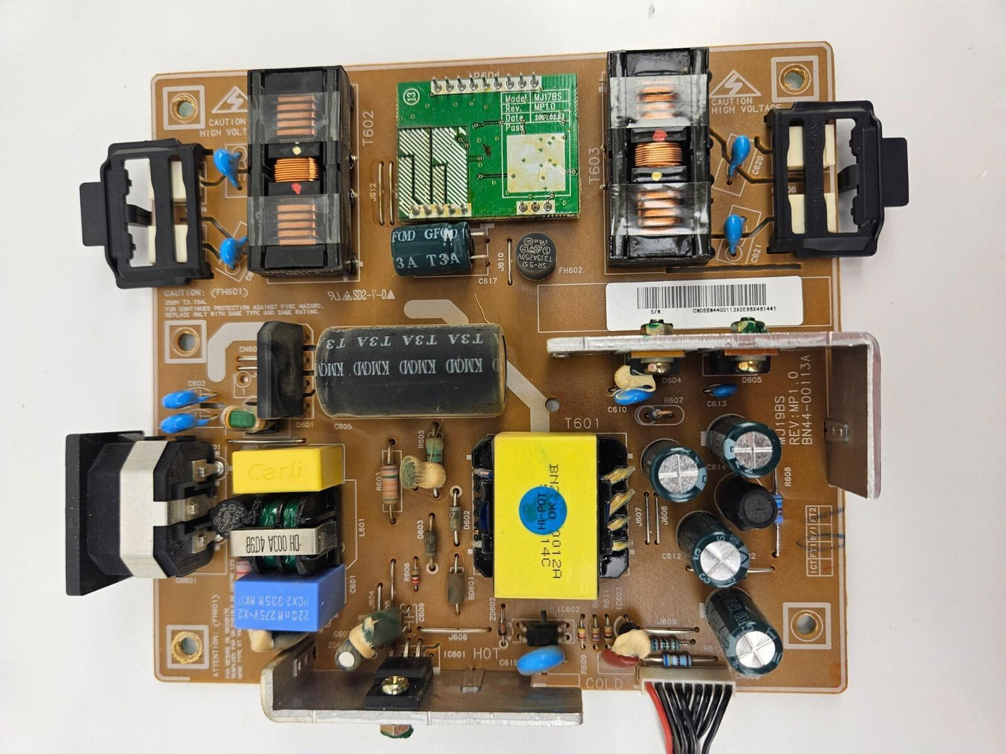 Samsung BN44-00113A Power Board 711N 710V 720N 911N