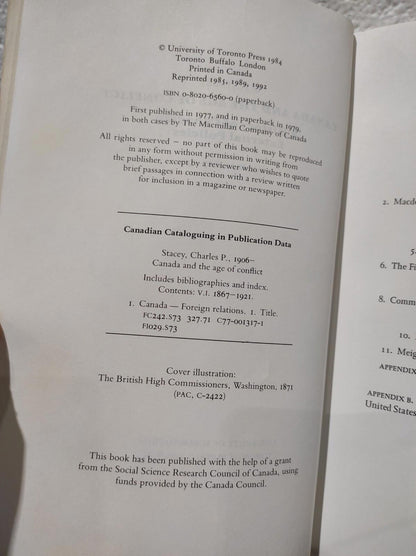 Canada and the Age of Conflict : Volume 1: 1867-1921 Paperback