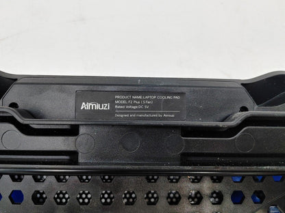 Aimiuzi Laptop Cooling Pad F2 Plus (5 Fan) Blue/Black Untested - Fair