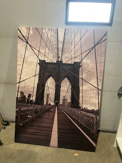 large Brooklyn bridge print