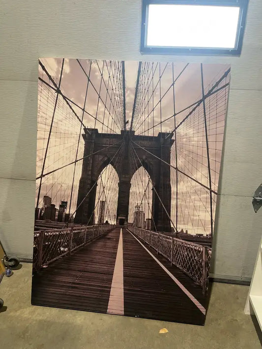 large Brooklyn bridge print