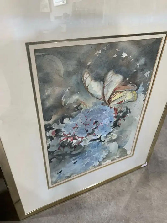 Marina Cutney Watercolor Butterfly Art