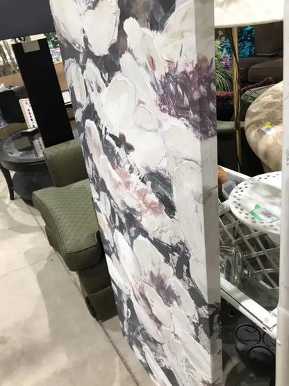 Abstract Floral Canvas Wall Art 5ft by 2ft