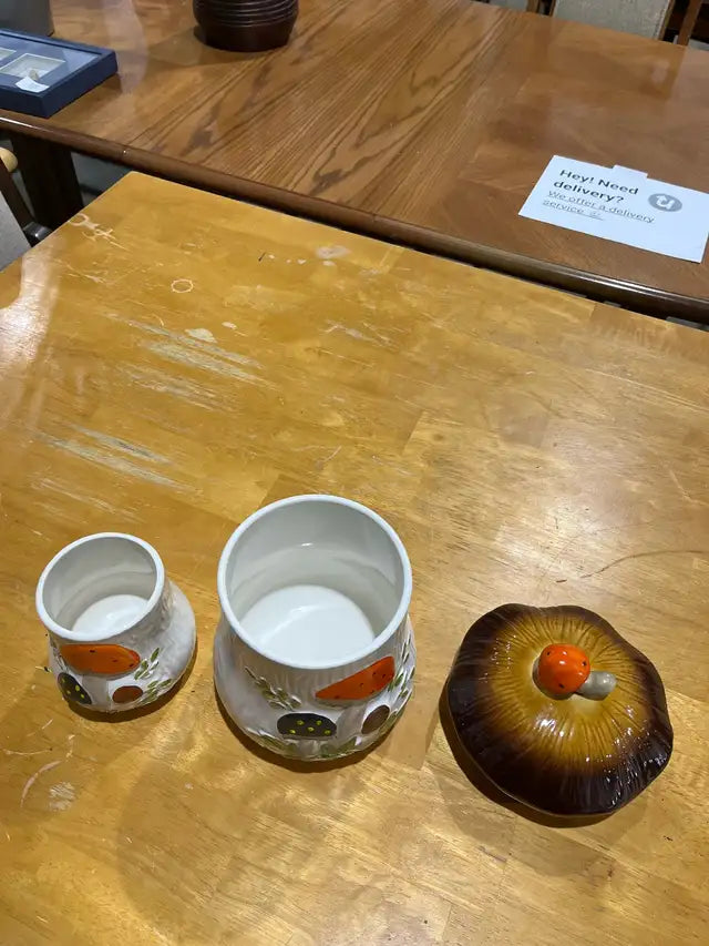 Mushroom jug Set
