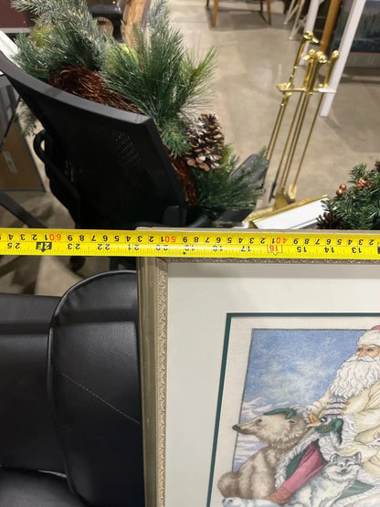 Framed Santa Artwork