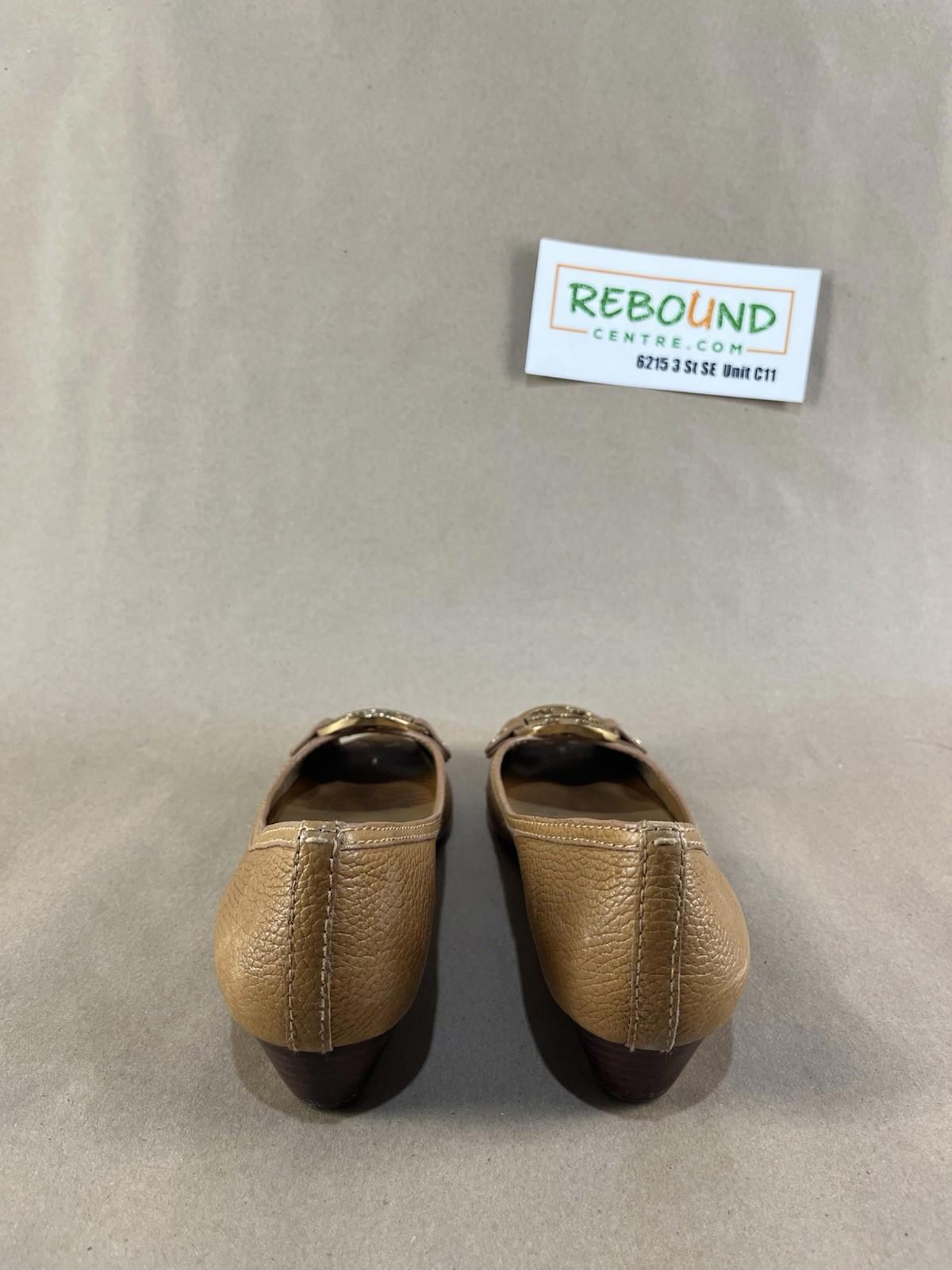 Tory Burch Amanda Open Toe Demi Wedge Sandals (Women’s Size 8.5)