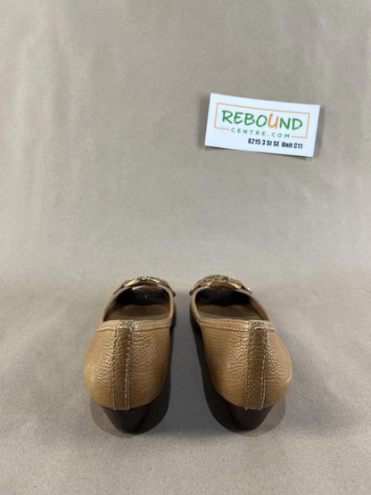 Tory Burch Amanda Open Toe Demi Wedge Sandals (Women’s Size 8.5)