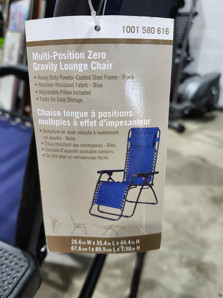 Multi-Position Zero Gravity Lounge Chair