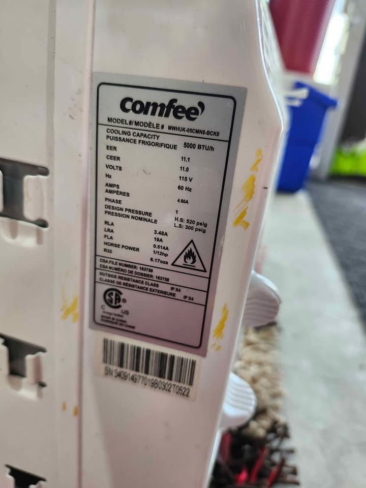 Comfee 5000 BTU Window Air Conditioner