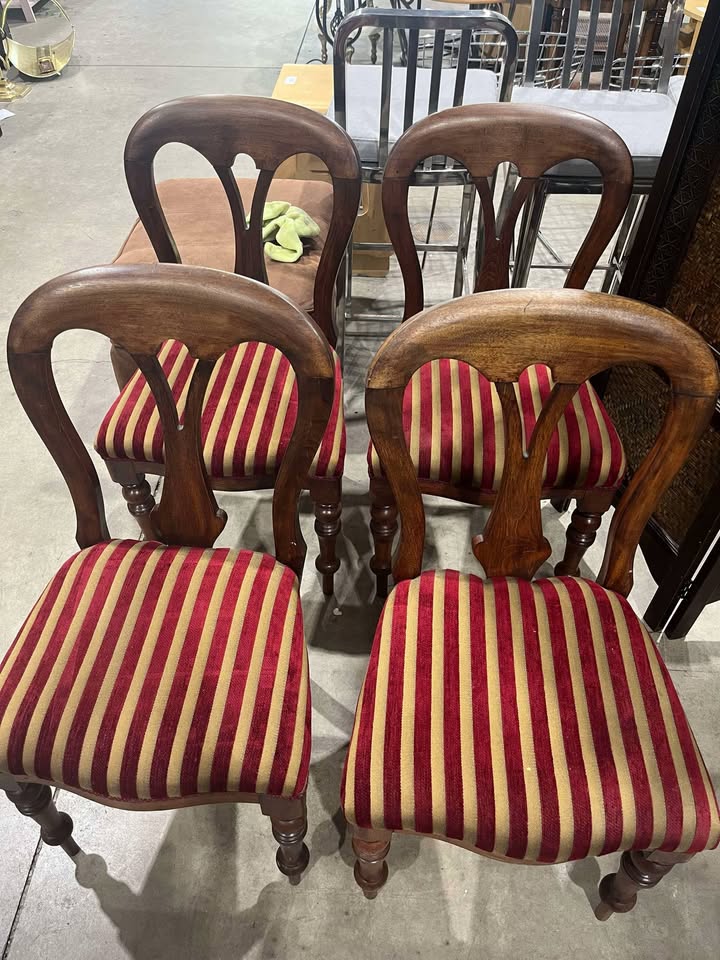Set of Four Vintage Chairs