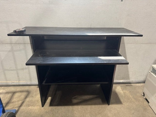 Black Office Desk