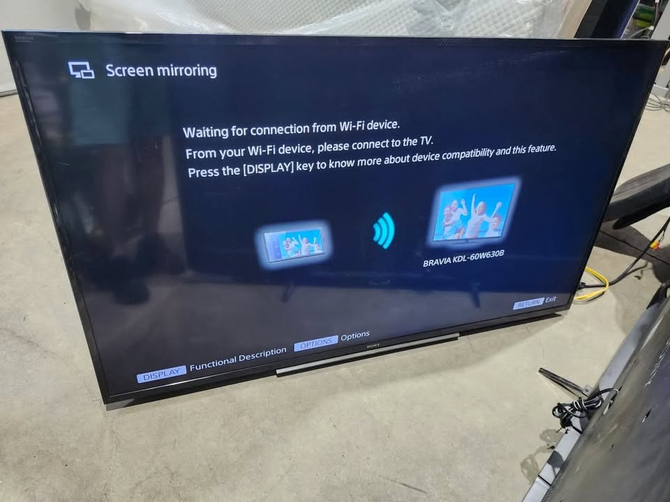 Sony Bravia 60" TV