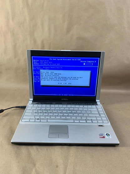 Dell XPS M1330 Core 2 Duo 2GHz, 4GB RAM Boots To BIOS Good Screen