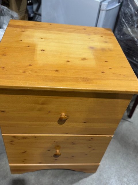 Pine wood Filing Cabinet
