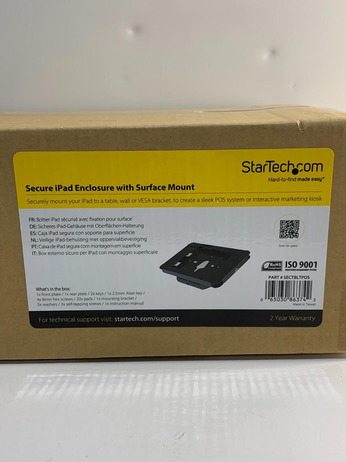 StarTech.com Secure iPad Enclosure with Surface Mount (SECTBLTPOS)