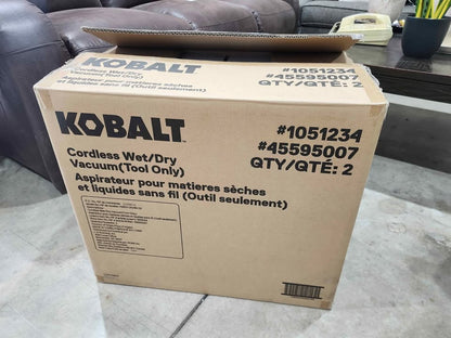 Kobalt 24V Max Wet/Dry Vac X2