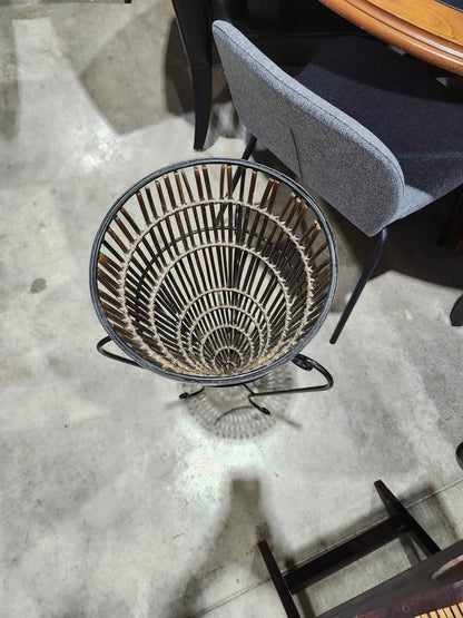 Woven Basket Stand