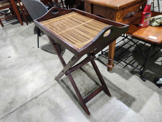 Folding Bamboo Tray Table