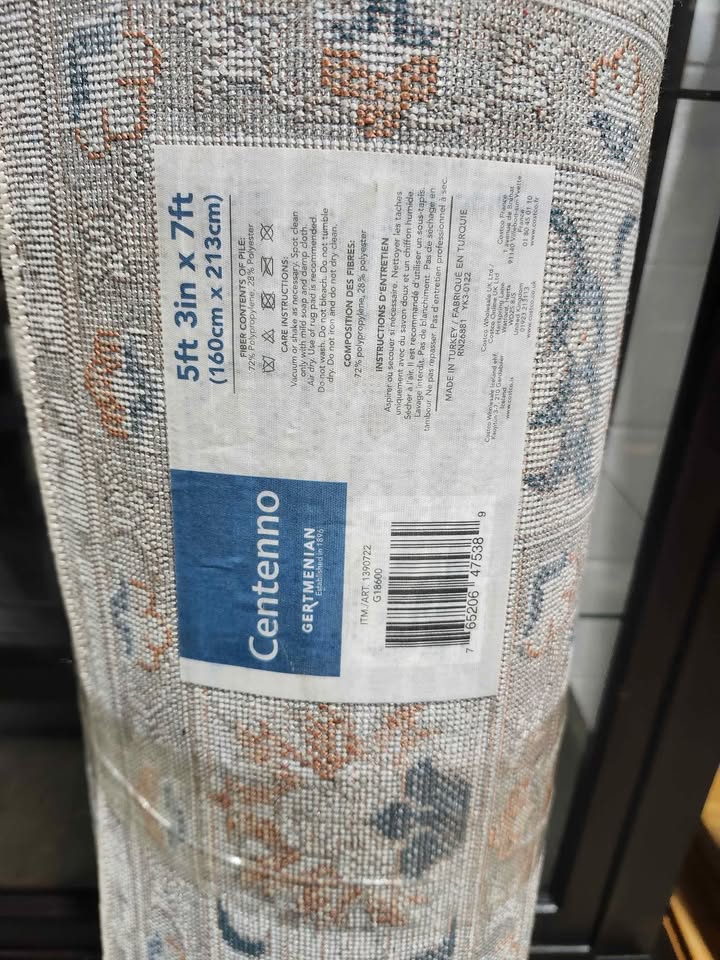 Centenno Area Rug 5'3" x 7'