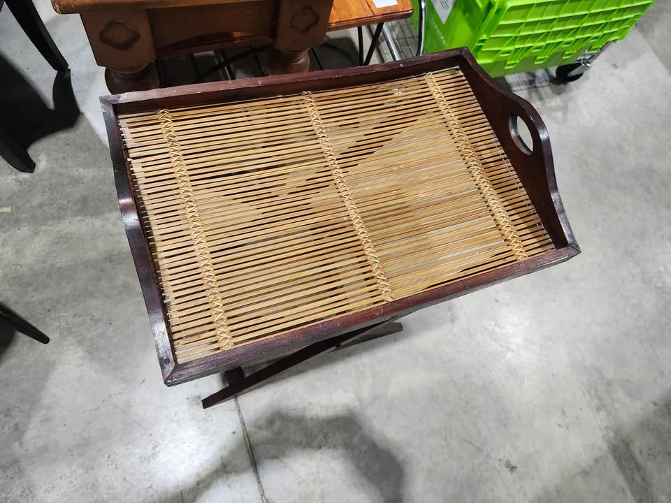 Folding Bamboo Tray Table