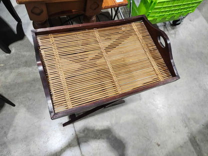 Folding Bamboo Tray Table
