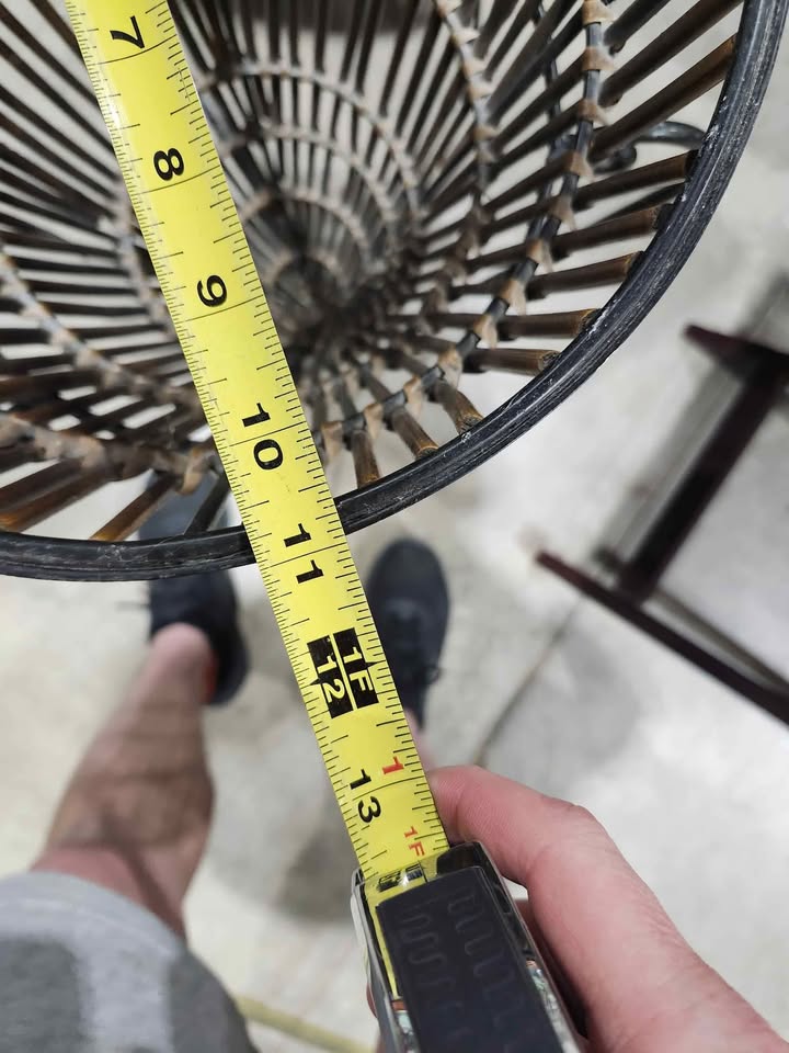 Woven Basket Stand
