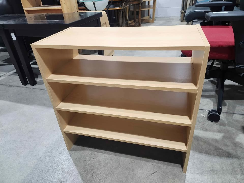 Light Wood double Shoerack