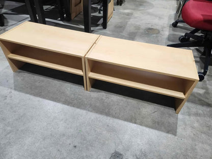 Light Wood double Shoerack
