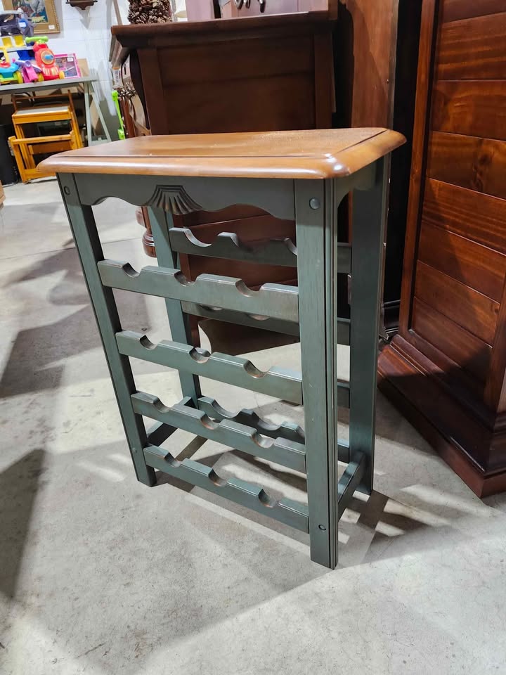 Small Wooden Wine Rack