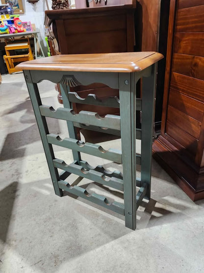 Small Wooden Wine Rack