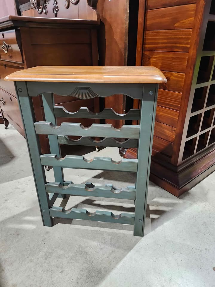 Small Wooden Wine Rack