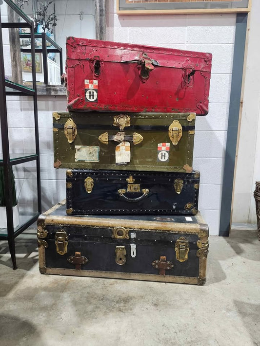 Vintage Storage Trunks - 1950s/60s - 4 Available