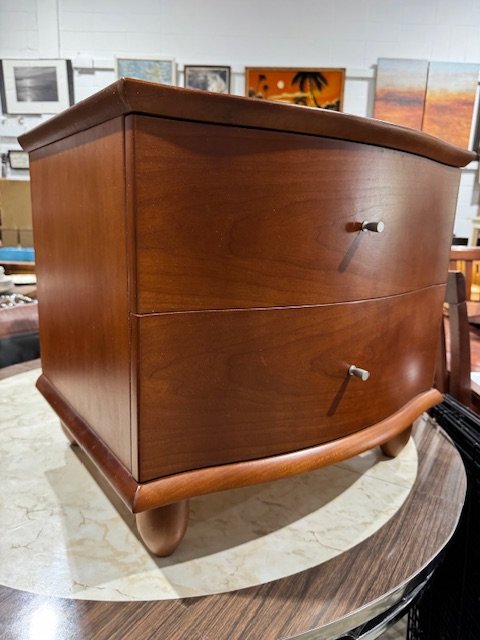 Wood Nightstand