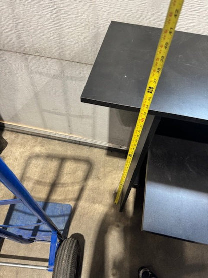 Black Office Desk