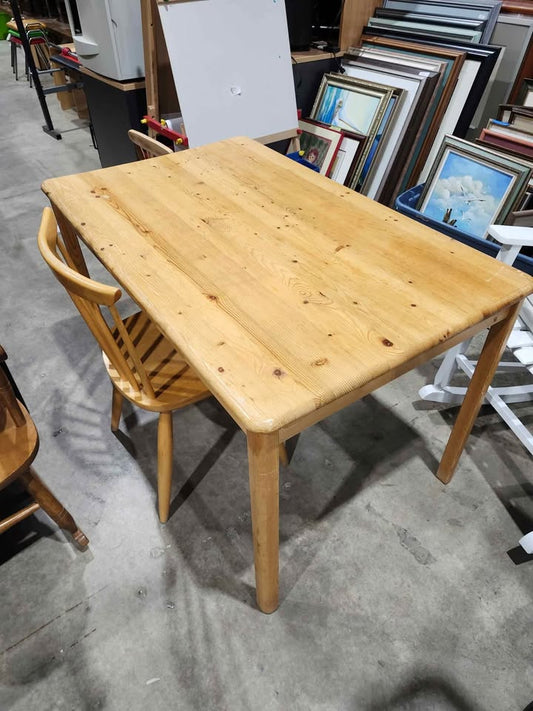 Wooden Dining Table and Chair Set