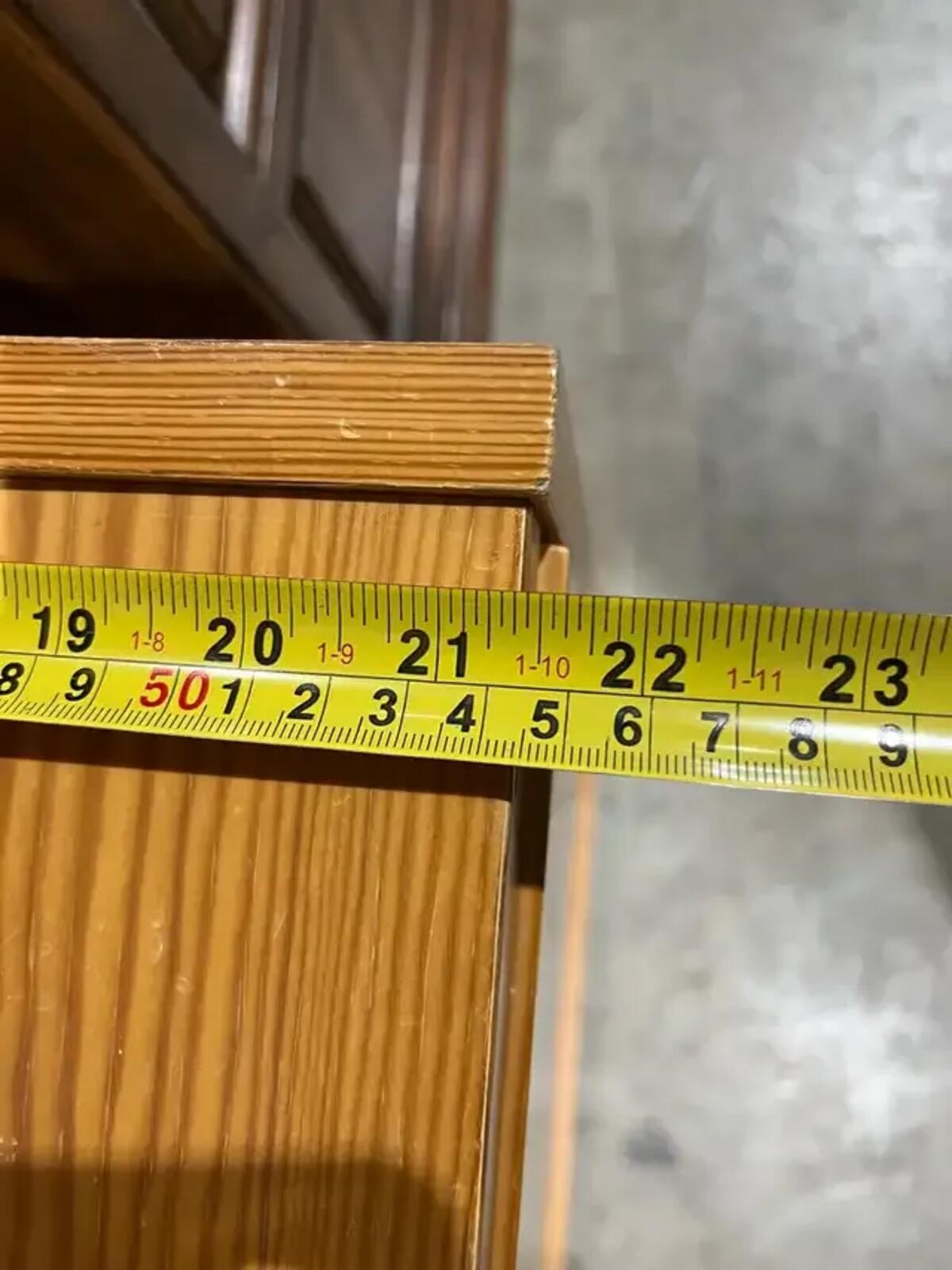 Pine Bookcase with bottom cabinet