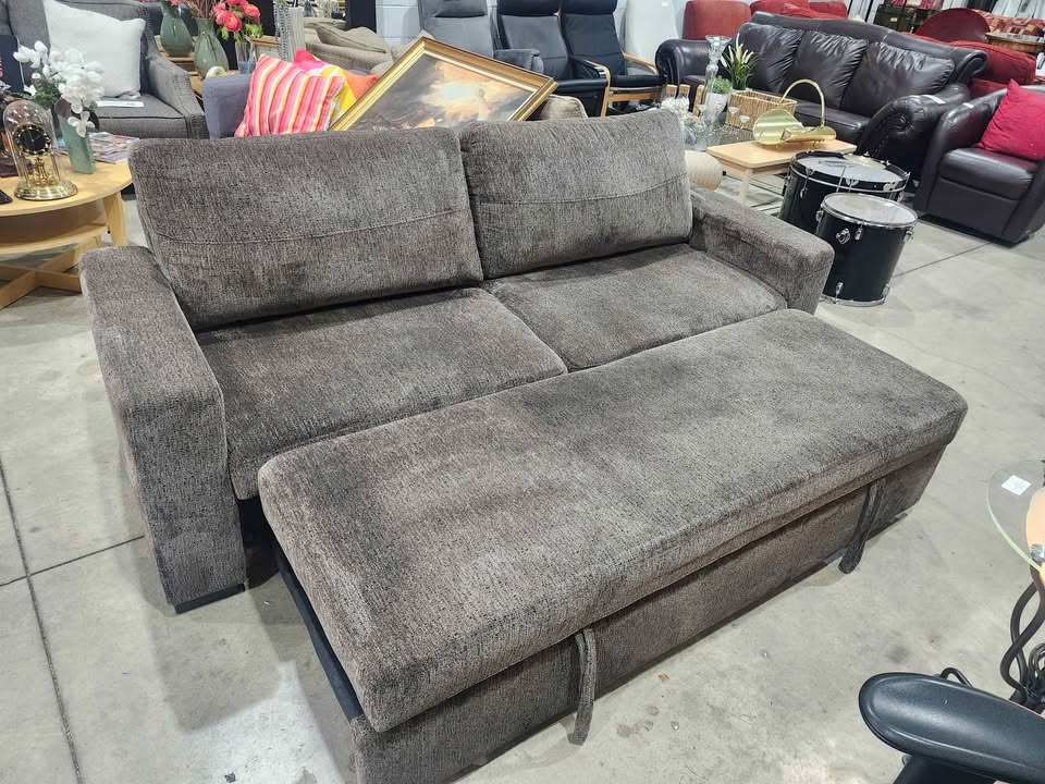 Gray Sleeper Sofa 2019 - Great Condition!
