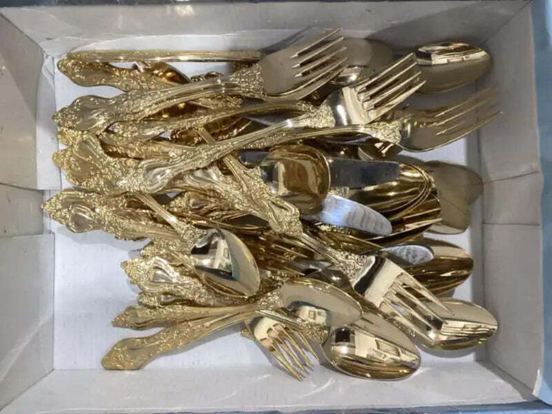 Gold-Plated Northcraft Kitchenware - 41 Available