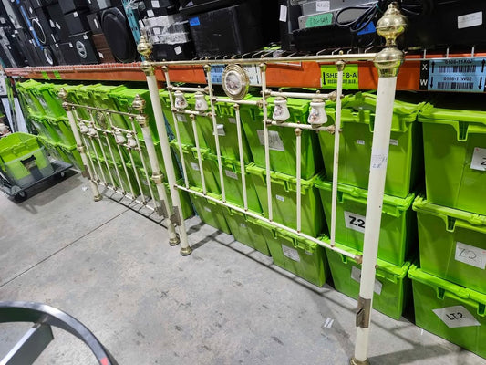 Vintage Style Full/Double Metal Bed Frame