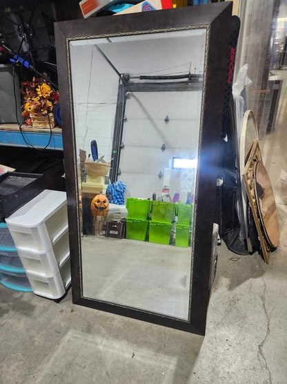 Large Framed Full Length Wall Mirror