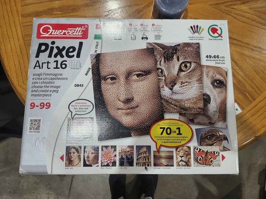 Quercetti Pixel Art 16 Art Making Set