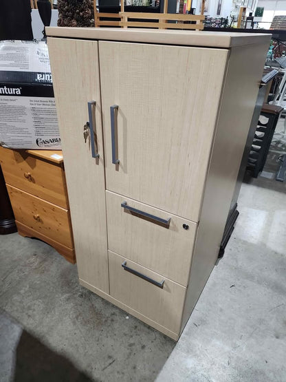 Large Office File Cabinet with Drawers & Storage